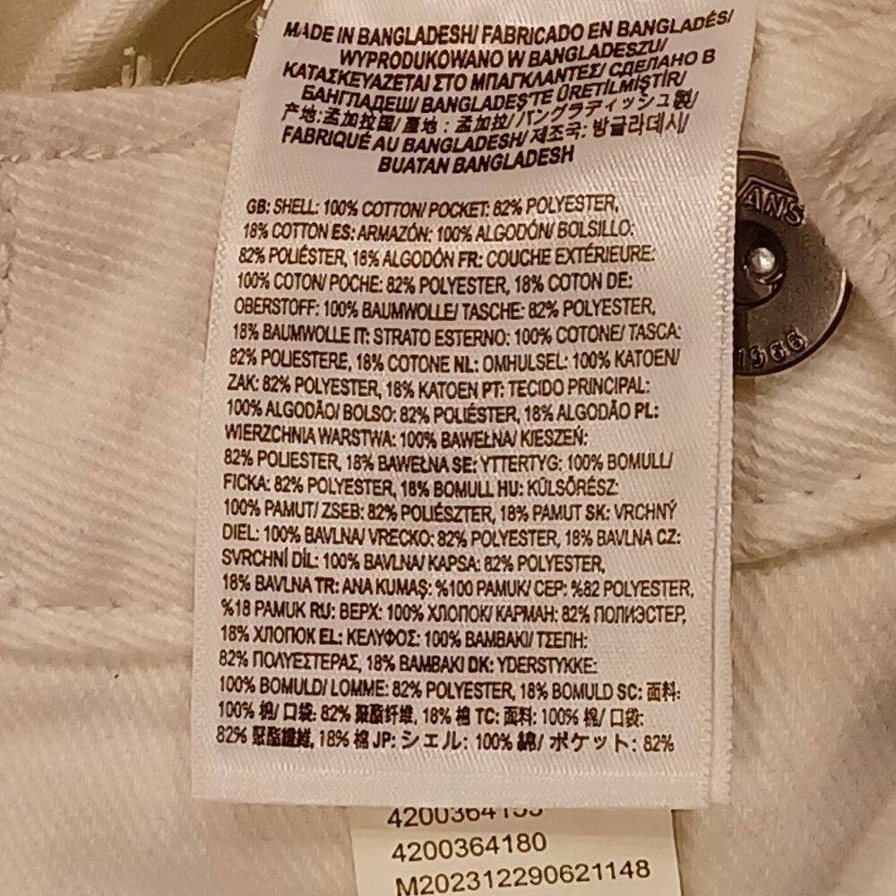Vans Curbside Pants Women's Size 25 VN000FVHFS8 - Picture 13 of 13